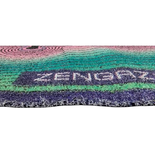 Premium Oval Non-Slip Doormat - Eyes