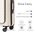 Multifunction Smart Carry-On Travel Suitcase - 20 Inch - White