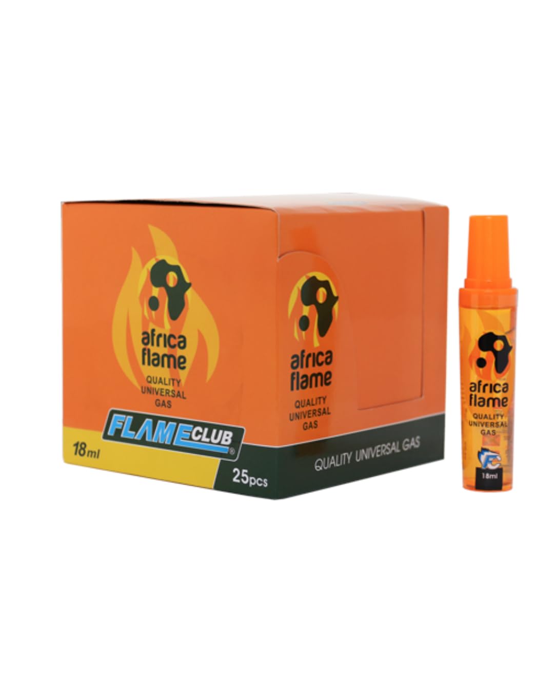 Africa Flame Gas 18ml Refill - Pack (25's)