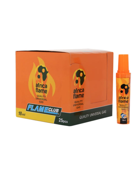 Africa Flame Gas 18ml Refill - Pack (25's)