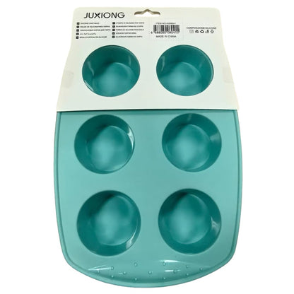 Silicone Cake Mold - Mini Circles - 30×20.5cm (Blue)