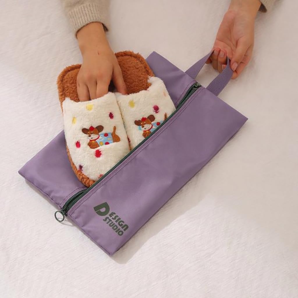 7‑Piece Travel Packing Organizer Set (Purple)