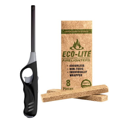 Medium Braai Lighter And Fire Lighter Combo (Black)