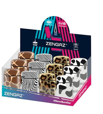 12 Pack Zengaz Mega Jet Flame - Skin Design
