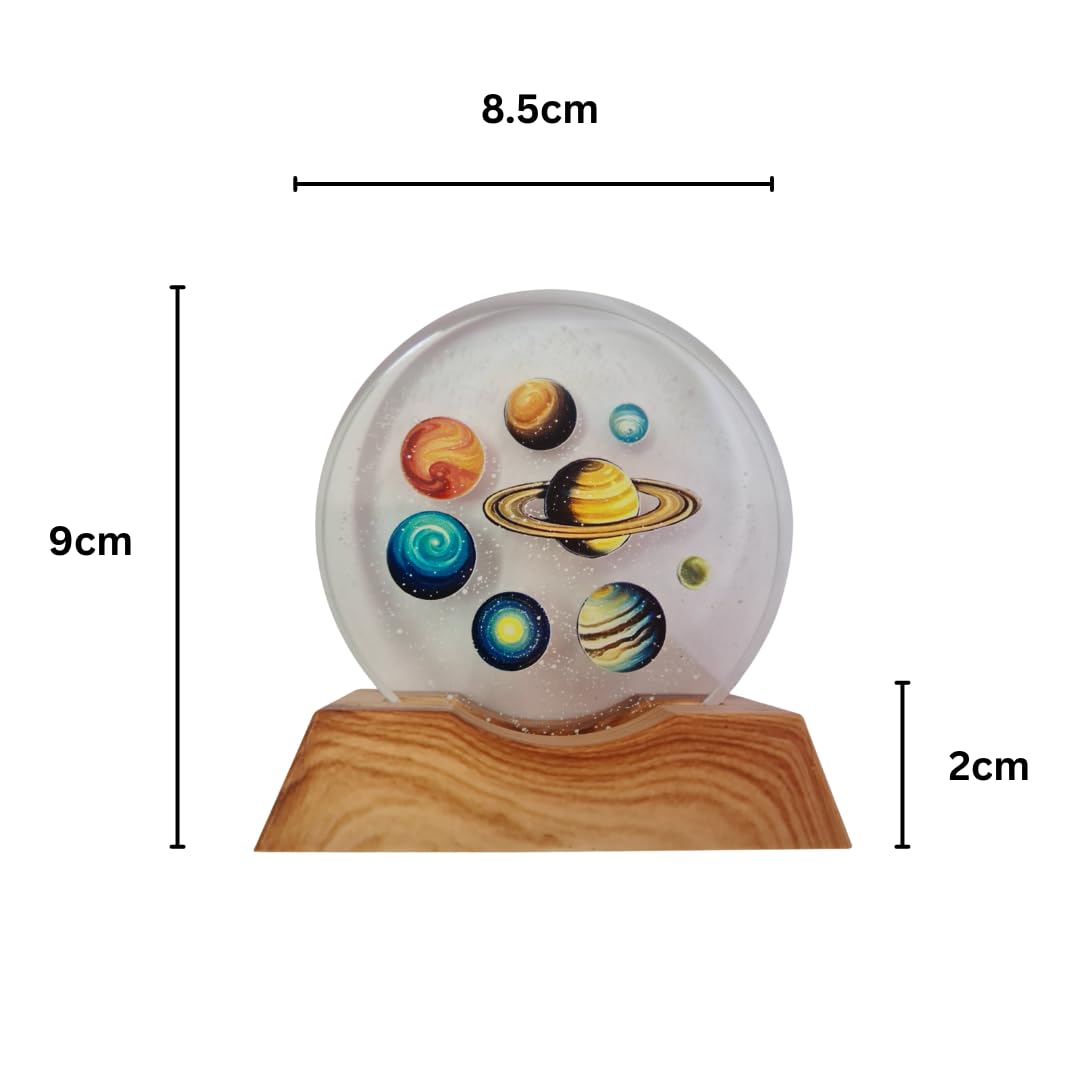 3D Creative Lamp – Planets Illuminated Art Light