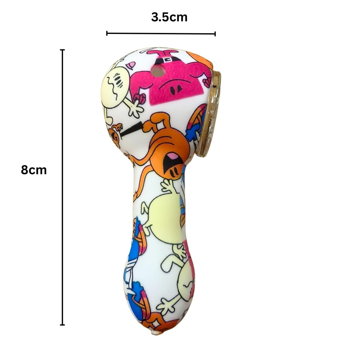 Silicone Rasta Pipe - Hydrodipped Designs