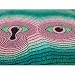 Premium Oval Non-Slip Doormat - Eyes
