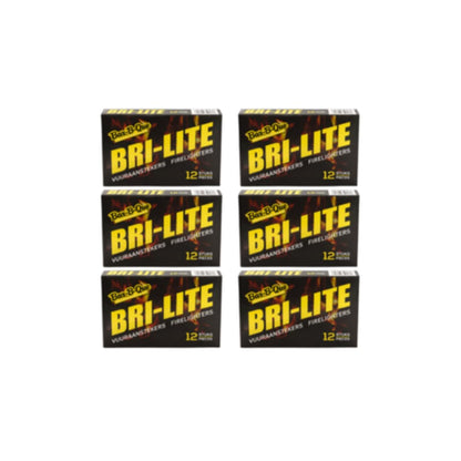 Debest Individually Wrapped Fire Lighters 12-pieces - 6 Pack