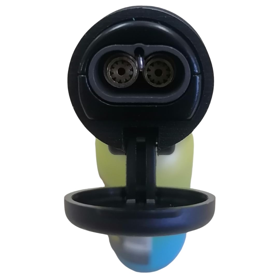 ZL-17 Angle Double Jet Torch Lighter - Green-Blue