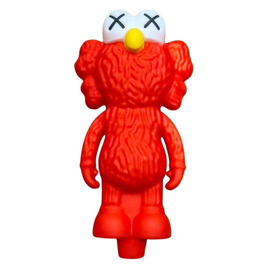 Silicone Rasta Pipe – Elmo (Removable Bowl, 5 Colours) (Red)