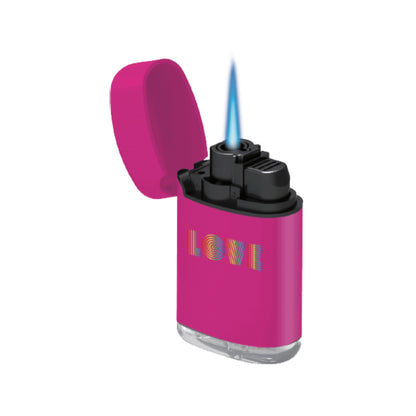 Zengaz ZL 3 Mega Jet Flame Lighter - Pink Love