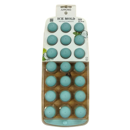 Silicone Ice Mold - Small Circles - 29.5×12cm (Blue)