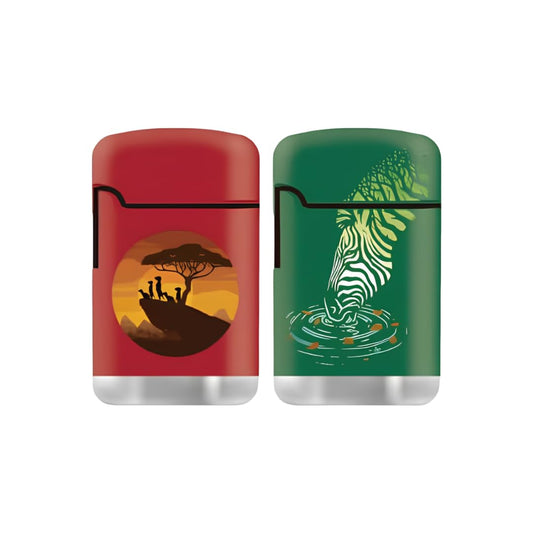 ZL3 Zengaz Torch Lighter - African Wildlife - 2 Pack (Combo F)