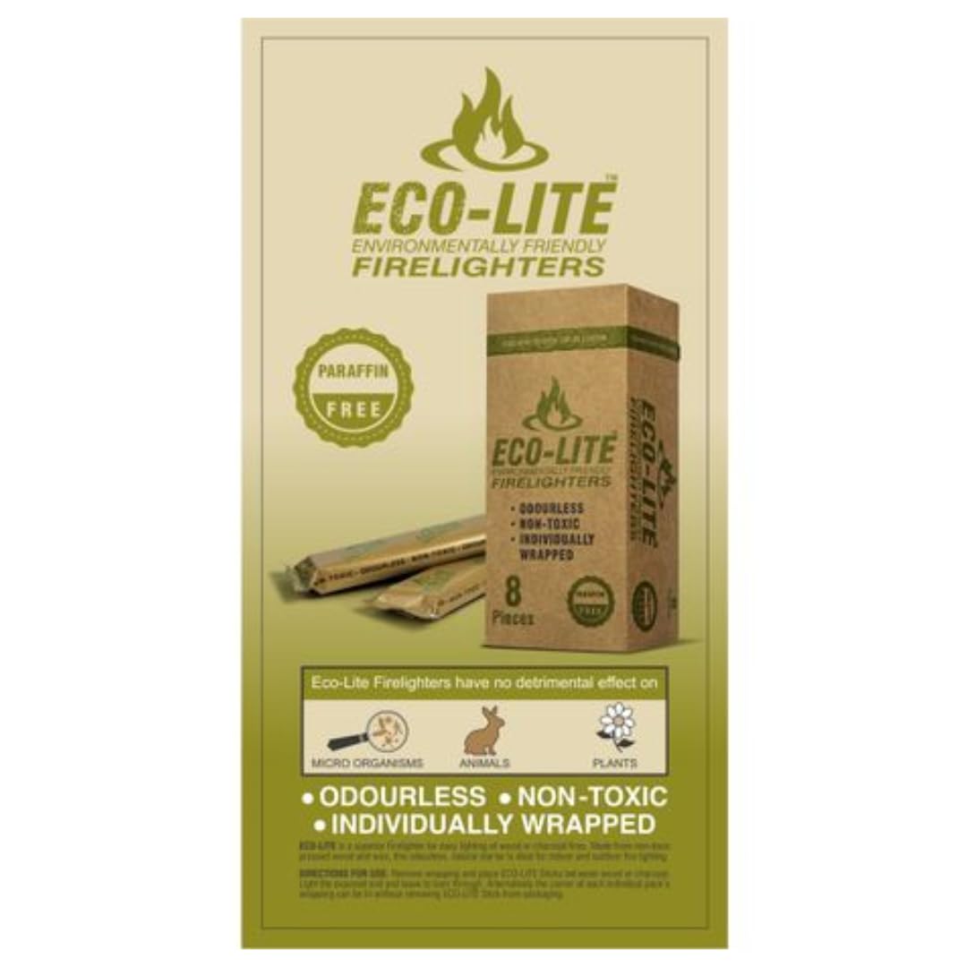 Environmentally Friendly Firelighters 8 Piece