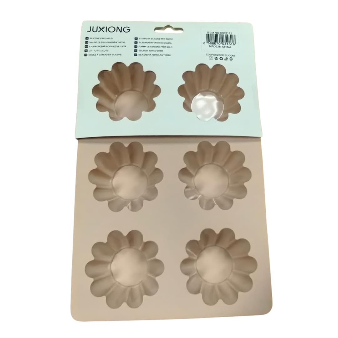 Silicone Cake Mold - Flower - 25.5×18cm (Pink)