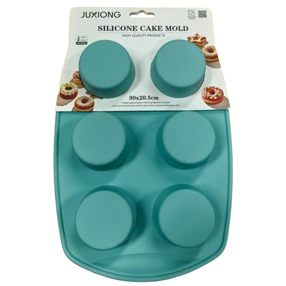 Silicone Cake Mold - Mini Circles - 30×20.5cm (Blue)