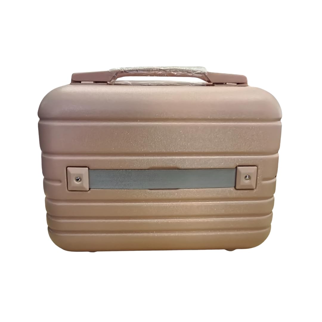 Cosmetic Travel Carry-on Suitcase - Pink - Large