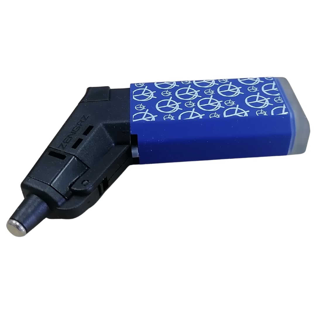 ZL-19 Torch Jet Lighter - Peace Signs