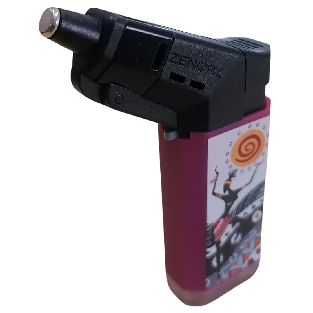 ZL-19 Torch Jet Lighter - African Art C