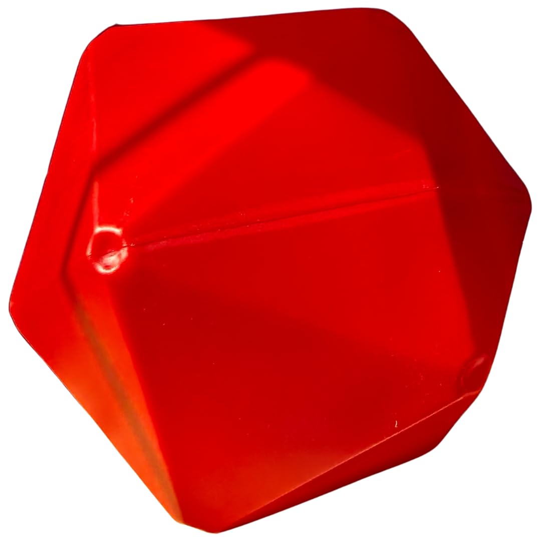 Horse Treat Ball - Interactive Slow Feeder Toy for Horses (Red)