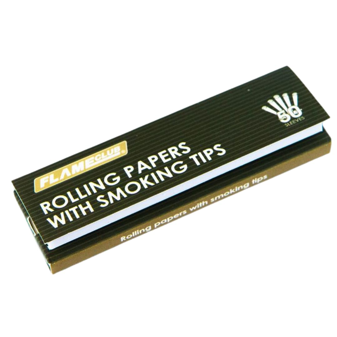 Flame Club King Size Rolling Paper + Tips