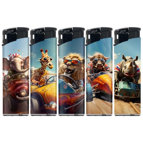 N2 Electronic Lighter - 5 Pack With 330ml Gas