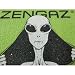 Premium Non-Slip Doormat - Green Alien