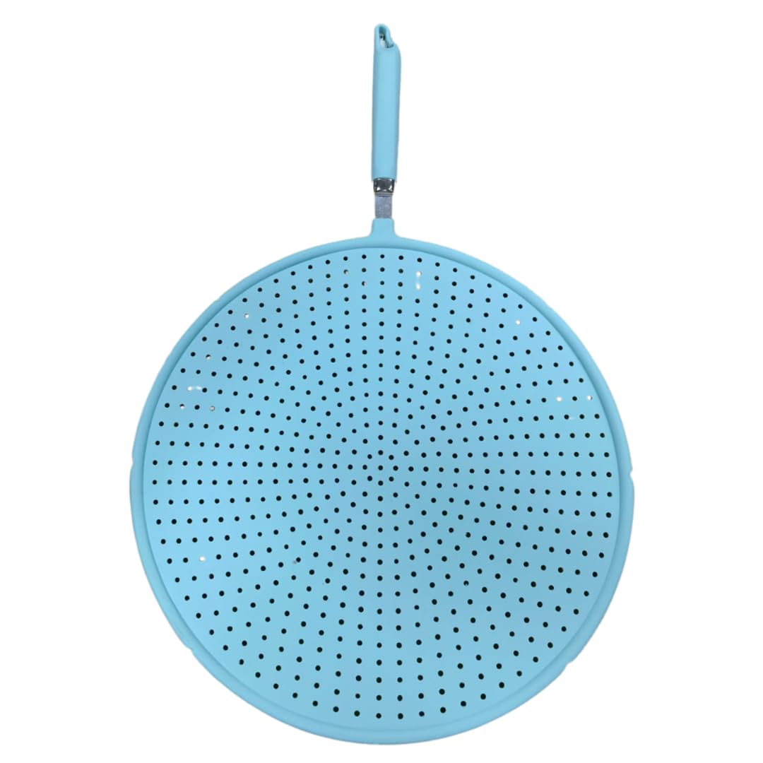 Silicone Splash-Proof Lid 33x50cm - Blue