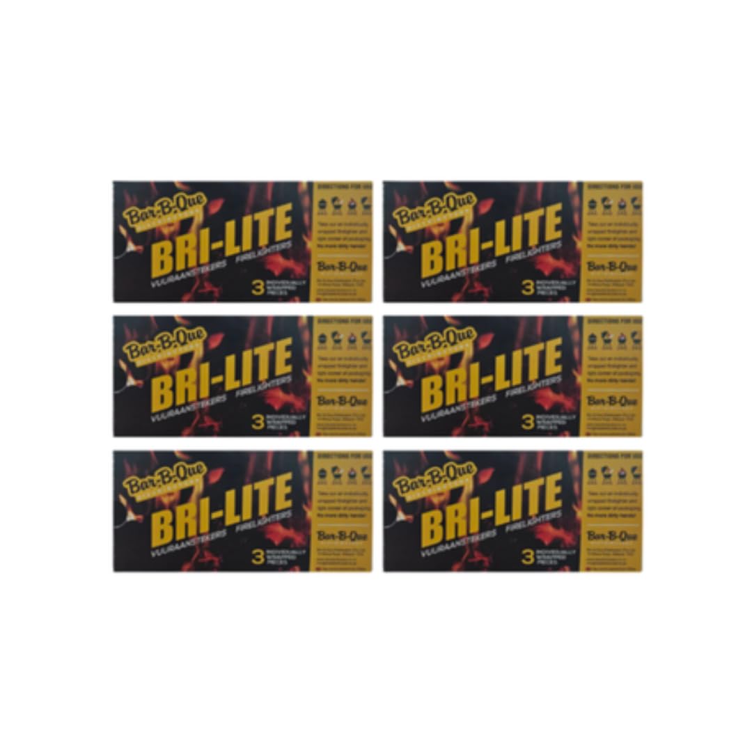 Debest Individually Wrapped Fire Lighters - 6 Pack - 3 Piece