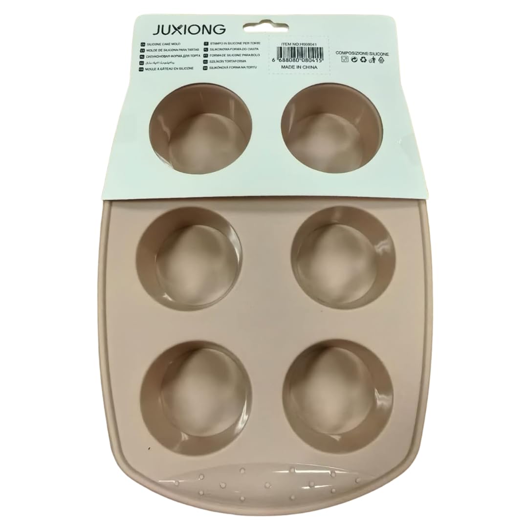 Silicone Cake Mold - Mini Circles - 30×20.5cm (Pink)