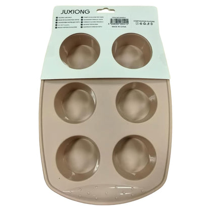 Silicone Cake Mold - Mini Circles - 30×20.5cm (Pink)