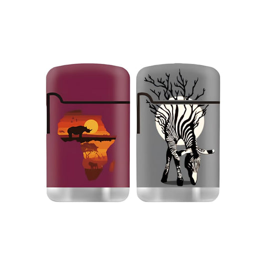 ZL3 Zengaz Torch Lighter - African Wildlife - 2 Pack (Combo C)