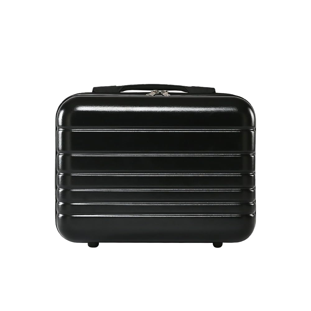 Cosmetic Travel Carry-On Suitcase - Black
