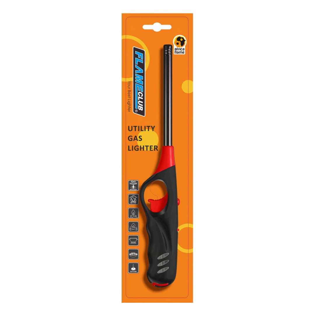Medium Braai Lighter And 3 Piece Individually Wrapped Fire Lighter Combo (Black)