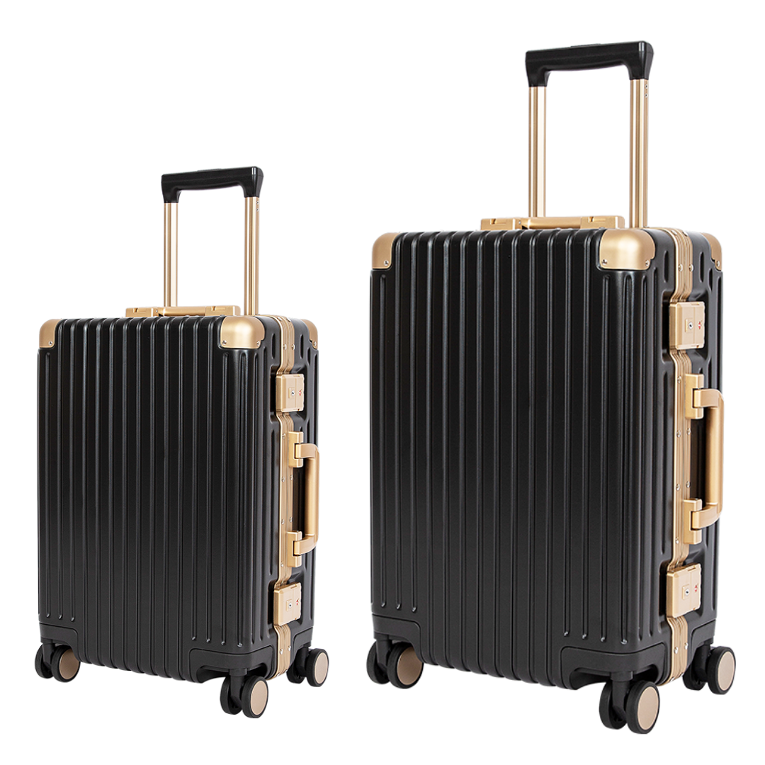 Classic Aluminum Frame Travel Suitcases