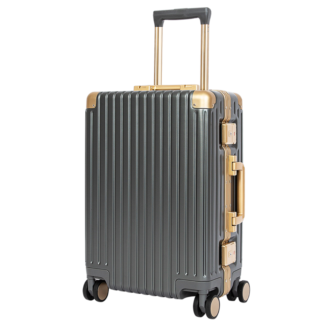 Classic Aluminum Frame Travel Suitcases