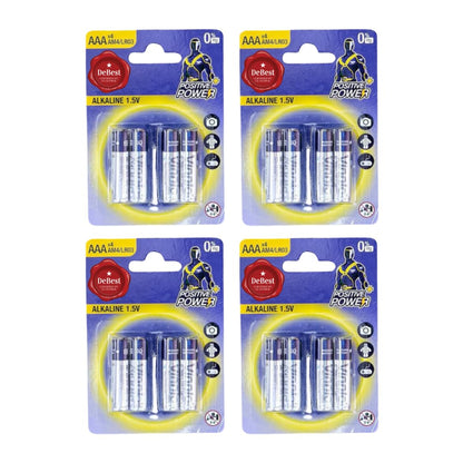 Debest Alkaline AAA Battery 1.5V 4PC - 4 Pack