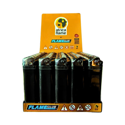 M3L Disposable Flint Lighters - Black - 50 Pack