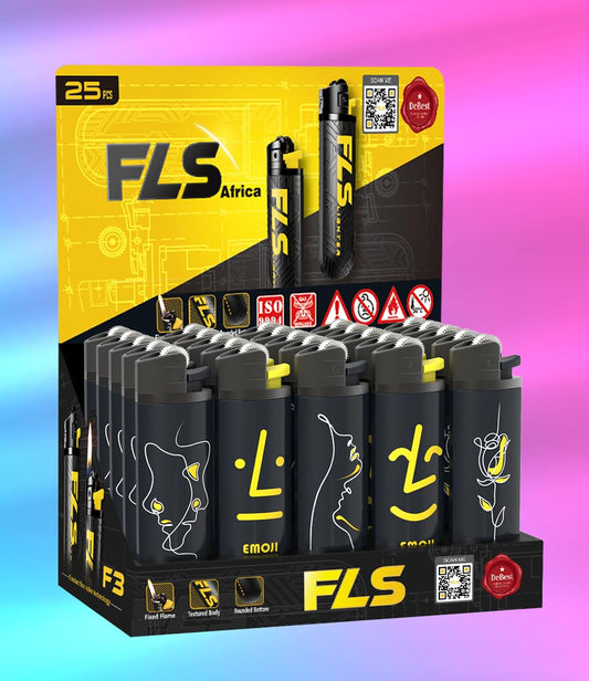 FLS Lighters N7 - Black 25'