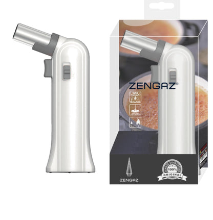 2 Pack ZT-88 Torch Jet Brulee Burner Lighter -Black and White