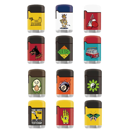 Zl3 Cube 21-48 Piece Display Torch Jet Lighters