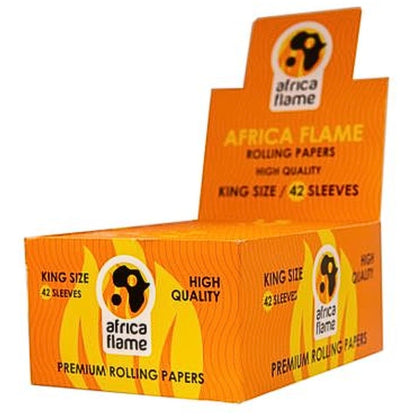 Africa Flame Rolling Paper King Size - 50 pcs (booklets)