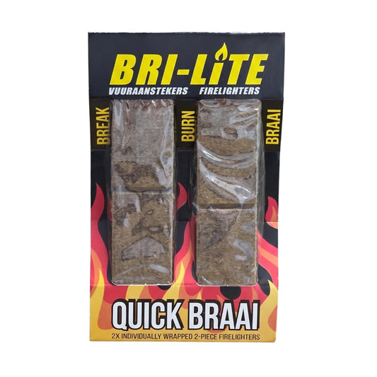 Individually Wrapped Firelighters 2 Piece Blister