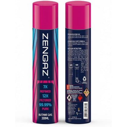 N2 Electronic Lighter - 5 Pack With 330ml Gas (Love)