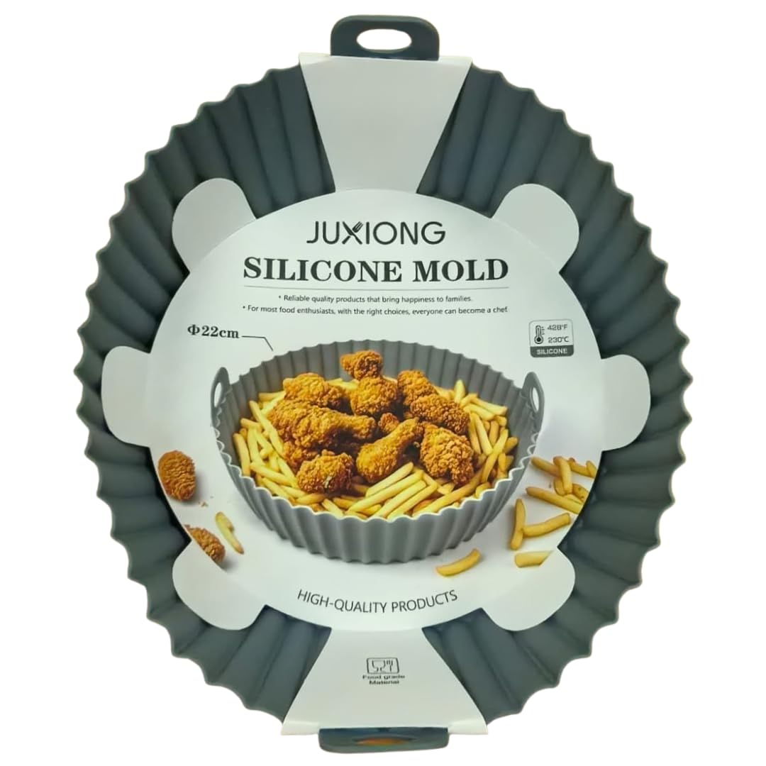 Silicone Mold - Round - 22x22cm (Grey)