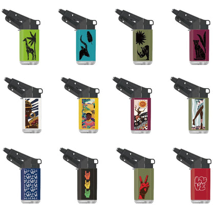 ZL19 S5 Cube – 48 Piece Display Torch Jet Lighters
