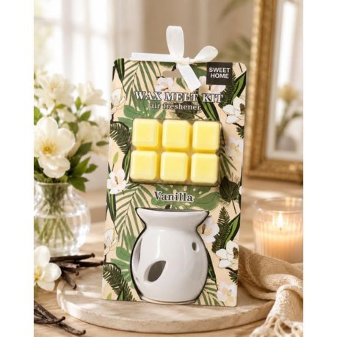 Wax Melt Burner Kit (Vanilla)