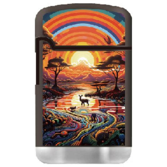 ZL3 Zengaz Torch Lighter - AI African Sunrise