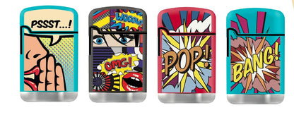 4 Pack Zengaz Mega Jet Flame - PopArt Design