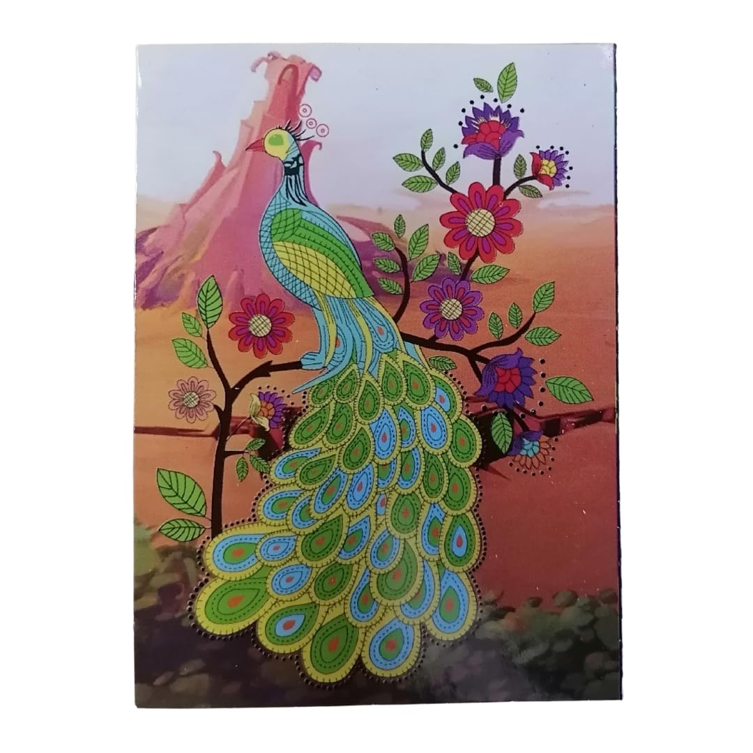 Colourful Scratch Painting on Card 20pc | DIY Art Set for Kids | Creative Rainbow Scratch Activity